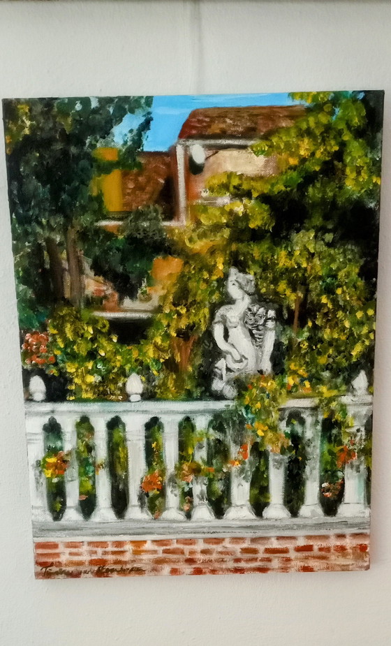 Image 1 of Tineke Van Steenbergen, Venetië, Acrylverfschilderij