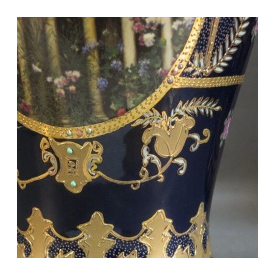 Image 1 of Paar vintage Art Nouveau vazen van Royal Limoges, 1900