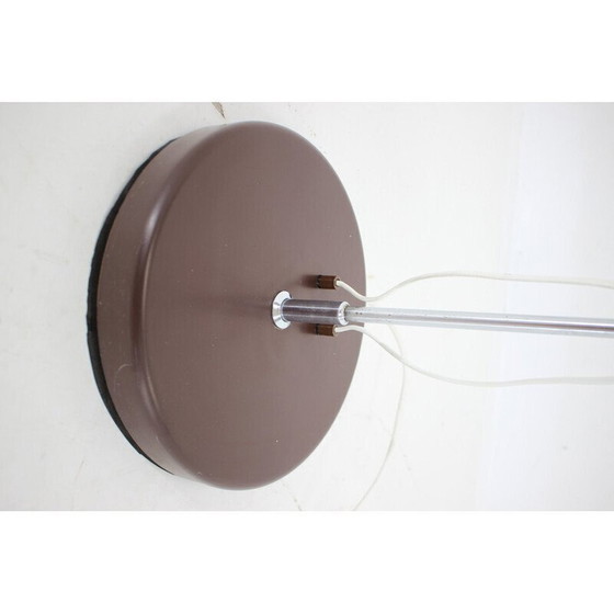 Image 1 of Vintage vloerlamp met plastic kap, Hongarije 1970
