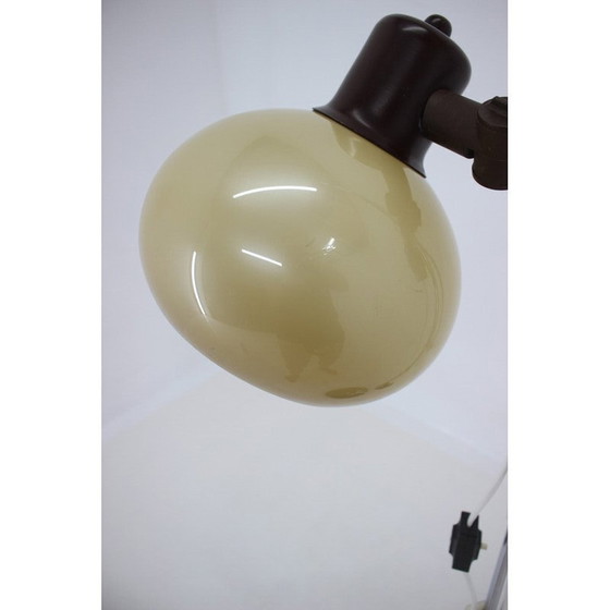 Image 1 of Vintage vloerlamp met plastic kap, Hongarije 1970