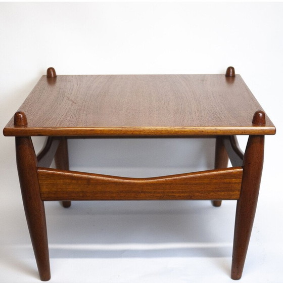 Image 1 of Mid-eeuwse scandinavische teak 272 salontafel van Illum Wikkelsø, 1950