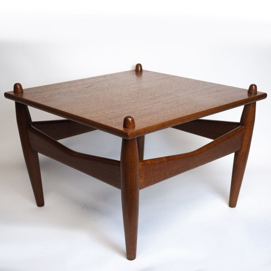 Image 1 of Mid-eeuwse scandinavische teak 272 salontafel van Illum Wikkelsø, 1950