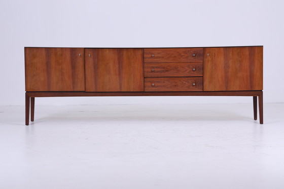 Image 1 of Palissander pallet buffetkast 60s | Mid Century Vintage ladenkast retro houtopslag