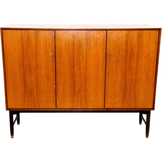 Image 1 of Vintage teakhouten dressoir, Zweden 1960