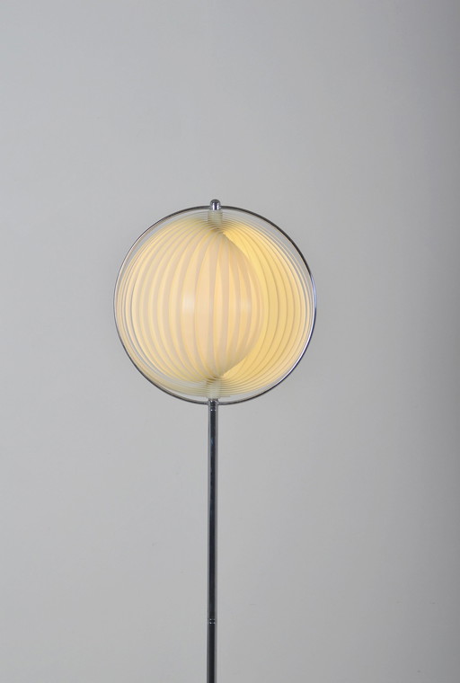 Vloerlamp 'Moon' Ontworpen Door Christian Koban Voor DOM, Jaren '80