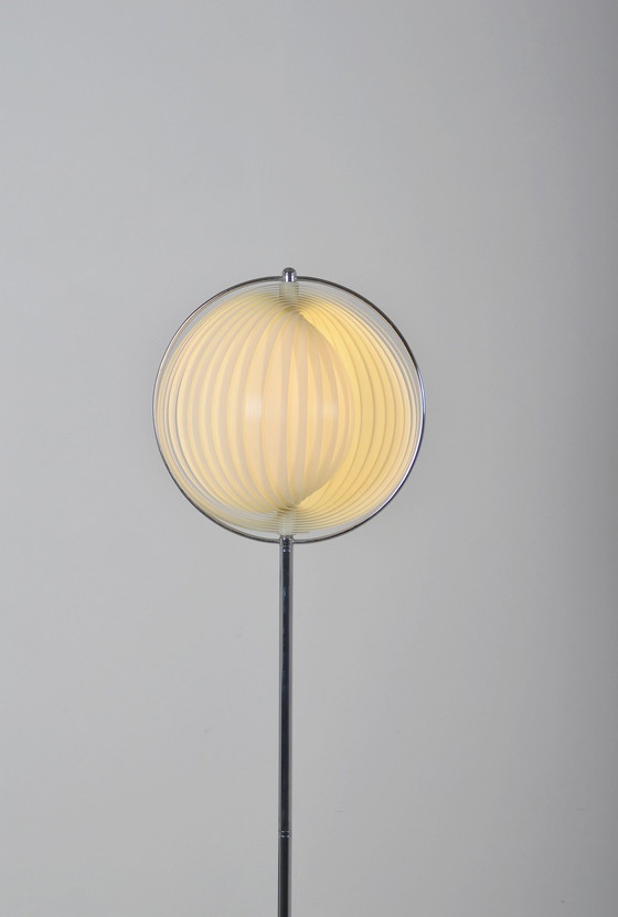 Image 1 of Vloerlamp 'Moon' Ontworpen Door Christian Koban Voor DOM, Jaren '80