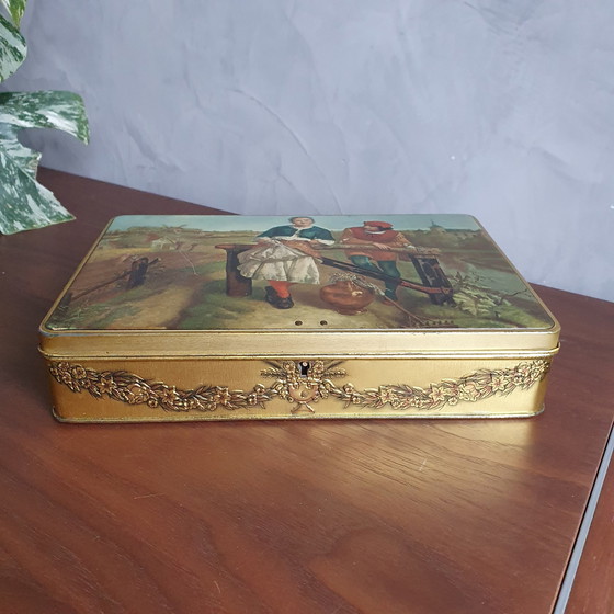 Image 1 of Schitterend Brocante Blik Van Jacques Superchocolade 