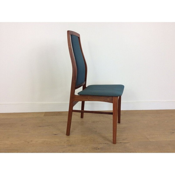 Image 1 of Set van 8 vintage eetkamerstoelen in palissander uit de jaren 1960