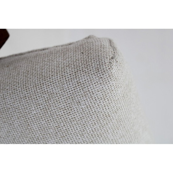 Image 1 of Paar vintage eiken fauteuils van Uluv, Tsjecho-Slowakije 1970