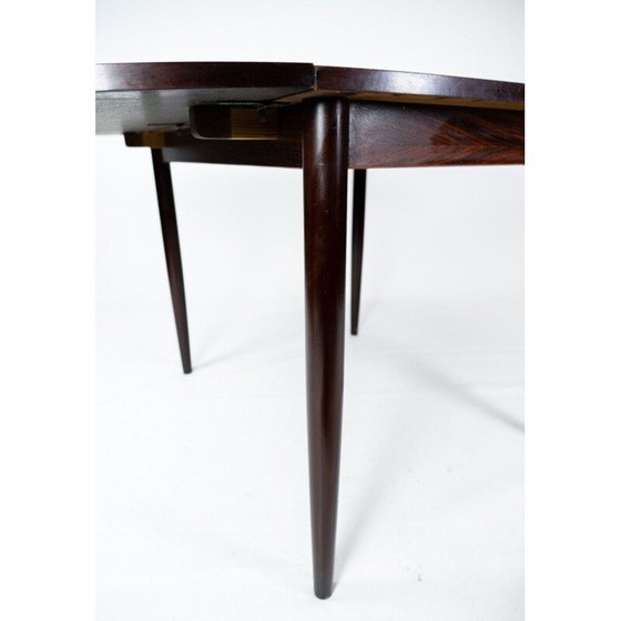 Image 1 of Vintage palissander tafel met verlengstukken van Arne Vodder 1960