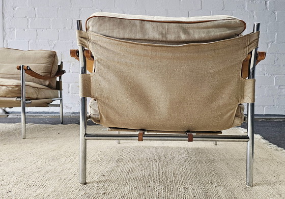 Image 1 of Gillis Lundgren Rigg Fauteuil Loft Studio 60S 70S Vintage Fauteuil Stoelen Zitgroep