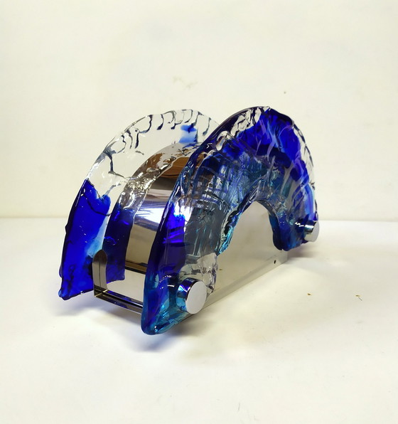 Image 1 of Wandlampen La Murrina, Murano glas, 1980S,Set van 2