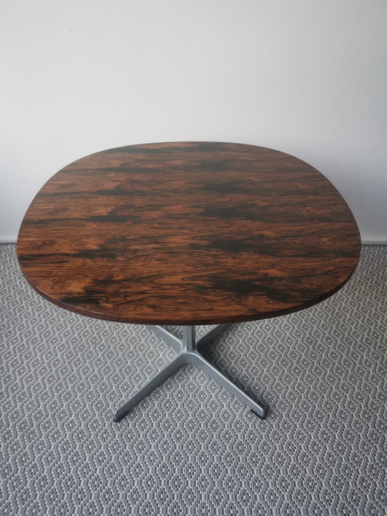 Image 1 of Supercirkel salontafel door Arne Jacobsen en Piet Hein voor Fitz Hansen