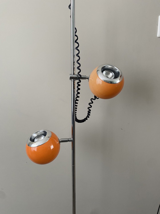 Image 1 of Leitmotiv Eyeball Vloerlamp Oranje