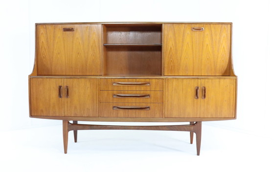 Image 1 of G Plan Victor Wilkens Highboard 'Tottington' Vintage 