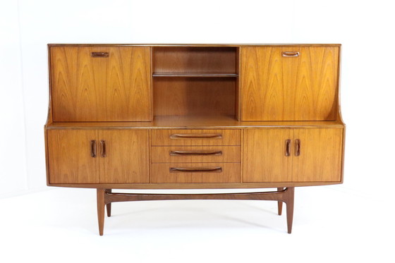 Image 1 of G Plan Victor Wilkens Highboard 'Tottington' Vintage 