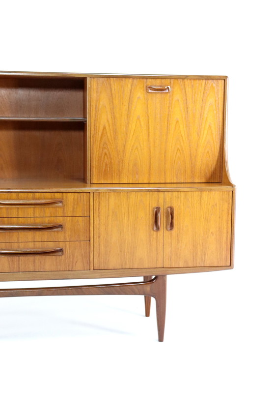 Image 1 of G Plan Victor Wilkens Highboard 'Tottington' Vintage 