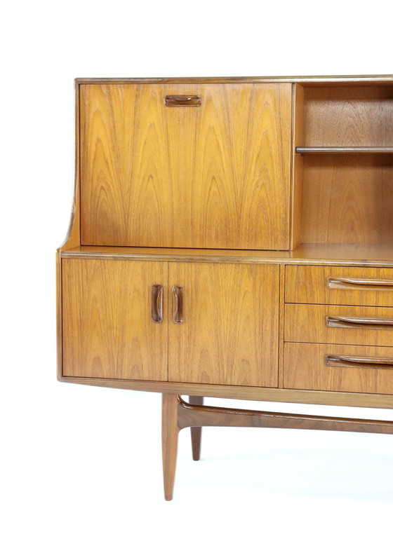 Image 1 of G Plan Victor Wilkens Highboard 'Tottington' Vintage 
