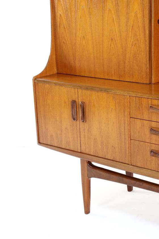 Image 1 of G Plan Victor Wilkens Highboard 'Tottington' Vintage 