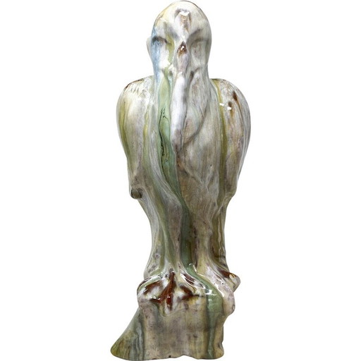 Vintage keramische sculptuur van Arthur Craco, België 1970