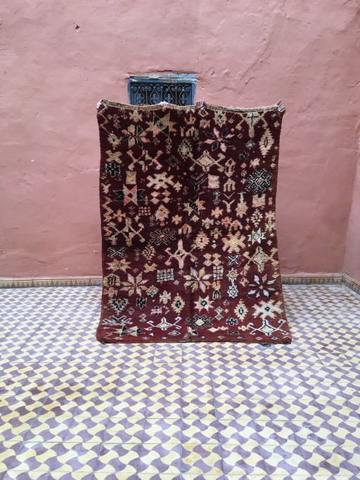 Tapijt Boujaad Vintage 222 X 155 Cm