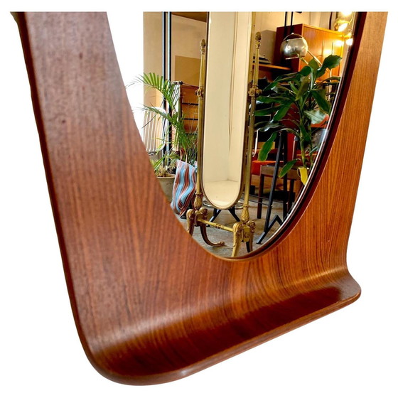 Image 1 of 1X Rosewood Campo & Graffi Ovale Wandspiegel