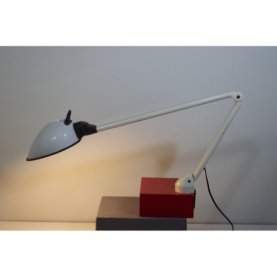 Image 1 of Vintage lamp met 3 kogelgewrichten en een draaipunt aan de gelede architectbevestiging van Brilliant AG, 1970