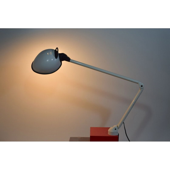 Image 1 of Vintage lamp met 3 kogelgewrichten en een draaipunt aan de gelede architectbevestiging van Brilliant AG, 1970