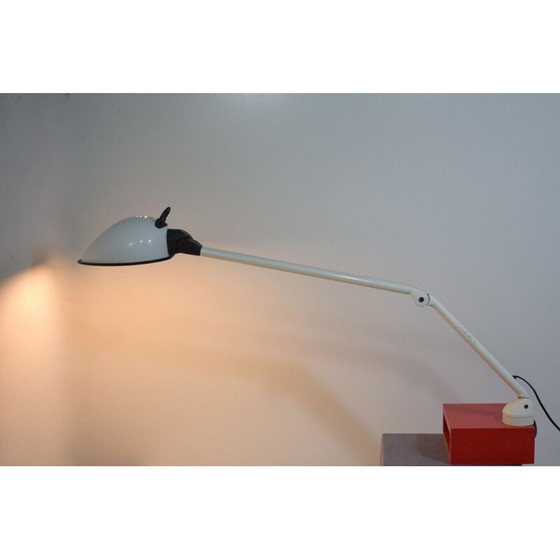 Image 1 of Vintage lamp met 3 kogelgewrichten en een draaipunt aan de gelede architectbevestiging van Brilliant AG, 1970