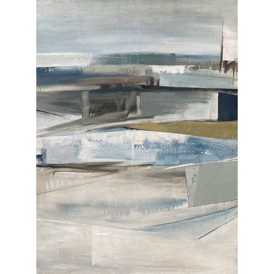 Image 1 of Vintage canvas "Voyage Nordique