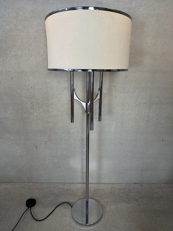 Image 1 of Vintage Vloerlamp (Met Of Zonder Kap) - Sciolari