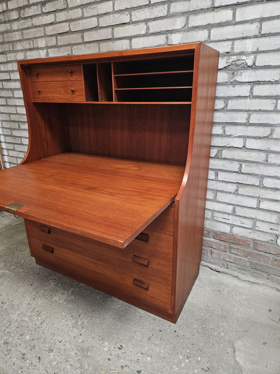 Image 1 of Secretaire / Bureau. Børge Mogensen Voor Søborg Møbler, Denemarken 1960'S