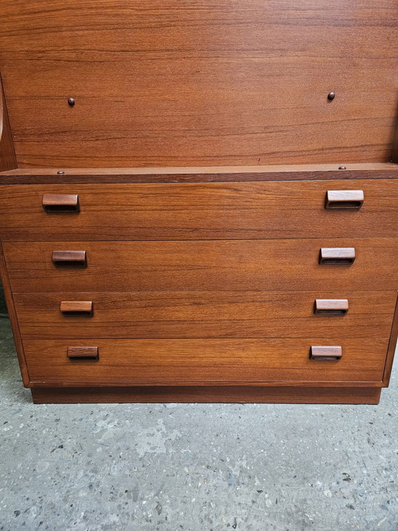 Image 1 of Secretaire / Bureau. Børge Mogensen Voor Søborg Møbler, Denemarken 1960'S