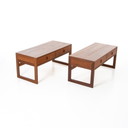 2x Vintage IKEA bijzettafels