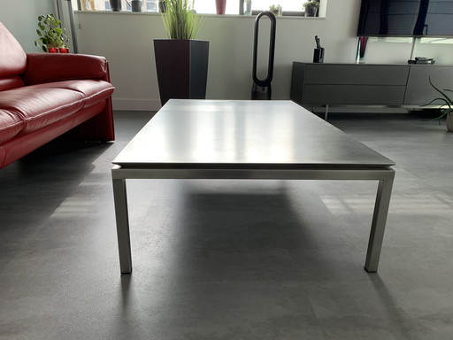 Strakke Moderne Rvs Salontafel