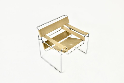 Fauteuil "Wassily" van Marcel Breuer voor Gavina, 1970S