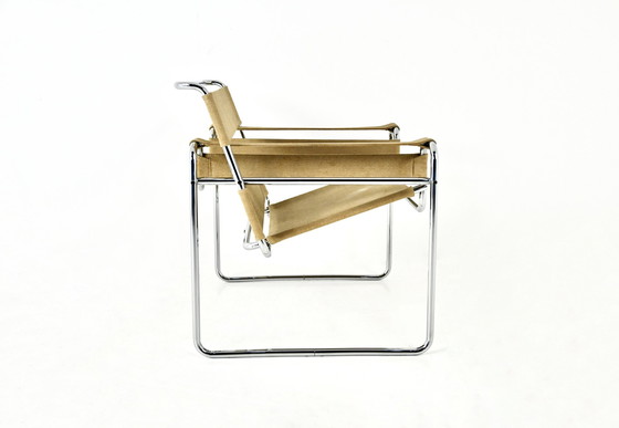 Image 1 of Fauteuil "Wassily" van Marcel Breuer voor Gavina, 1970S