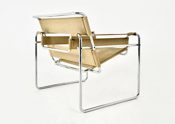 Image 1 of Fauteuil "Wassily" van Marcel Breuer voor Gavina, 1970S