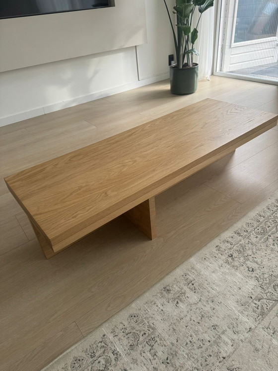 Image 1 of Eiken Houten Salontafel