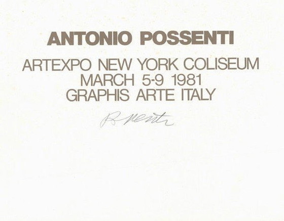 Image 1 of Antonio Possenti - Artexpo-poster 1982, New York