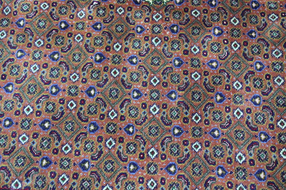 Image 1 of Origineel Handgeknoopt Perzisch Tapijt Tabriz 50 Raj Fijn Met Zijde 200 X 200 Cm Top Conditie