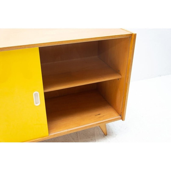 Image 1 of Vintage beukenhouten buffetkast "U-452" van Jiří Jiroutek, Tsjechië 1960