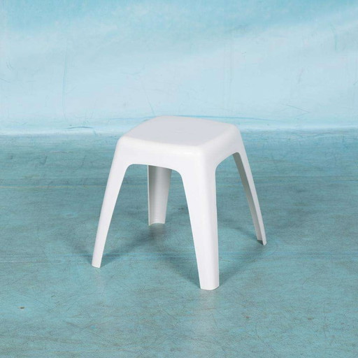 Space age kruk seventies, minimalist organic shaped stool