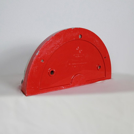 Image 1 of 2 vintage rode lampen "TOTUM" van Bocatto en Gigante voor Zerbetto