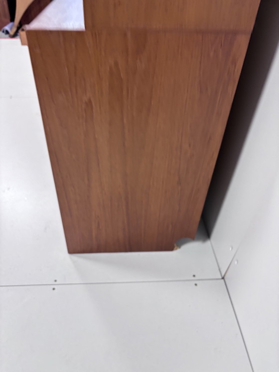 Image 1 of Vintage Domino Teak Highboard Boekenkast