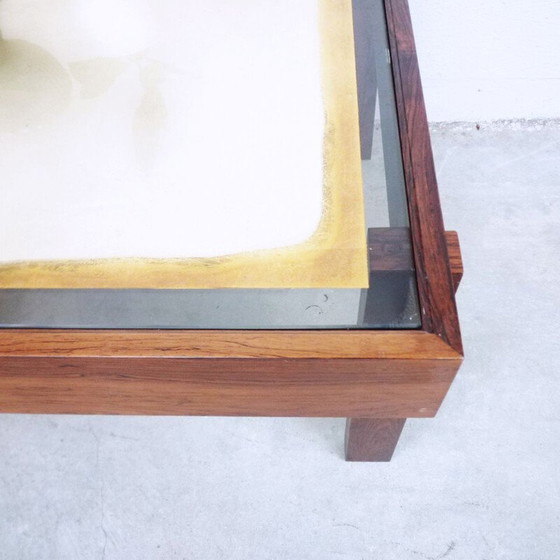 Image 1 of Vintage palissander salontafel, Zweden 1970