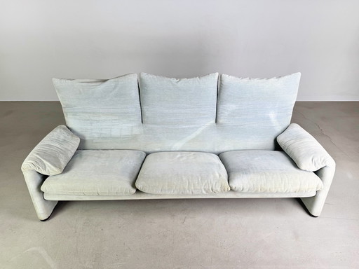 Originele Vintage Cassina Maralunga Bank Vico Magistretti