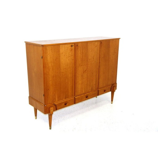 Vintage dressoir van teak en beuken, Zweden 1960