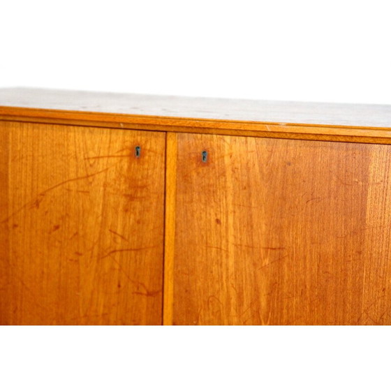 Image 1 of Vintage dressoir van teak en beuken, Zweden 1960