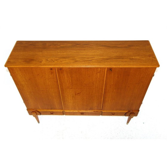 Image 1 of Vintage dressoir van teak en beuken, Zweden 1960